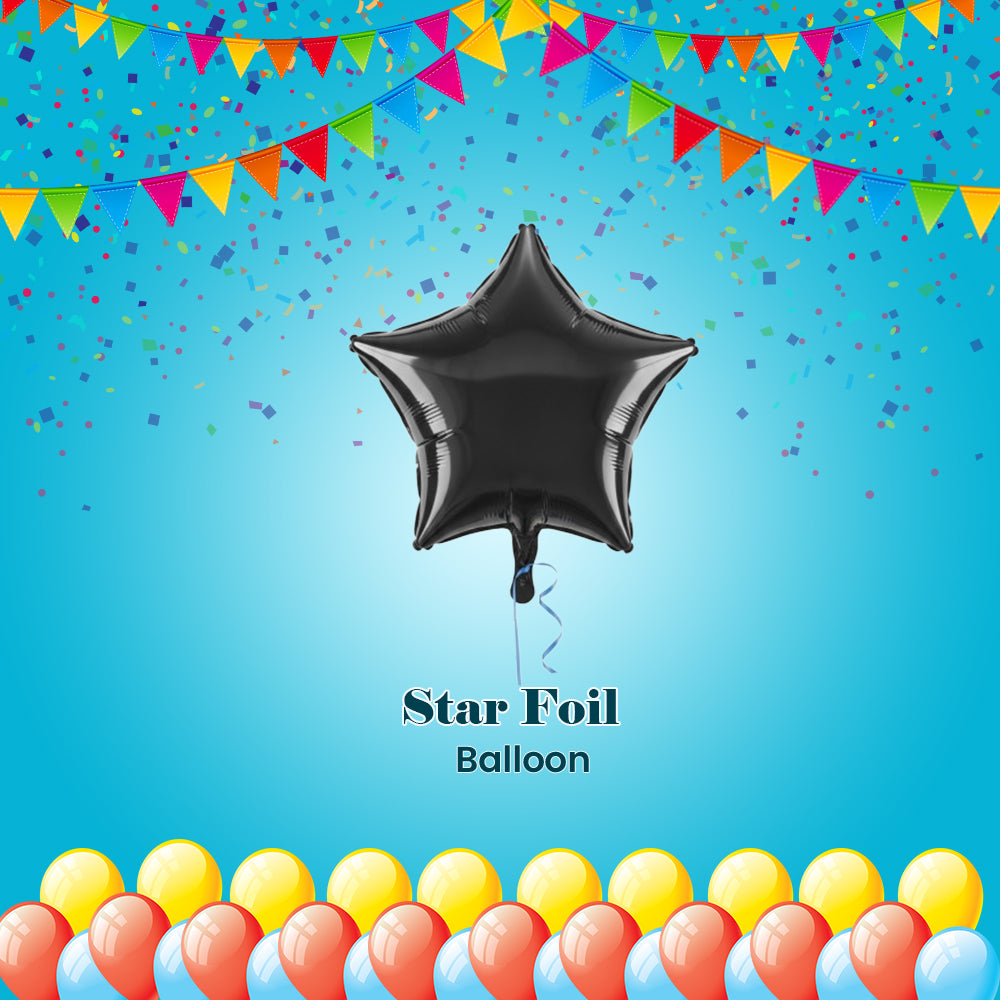 Star Foil Balloon 19-in