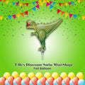 T-Rex Dinosaur Satin Mini-Shape Foil Balloon