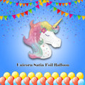 Unicorn Satin Foil Balloon 28-in